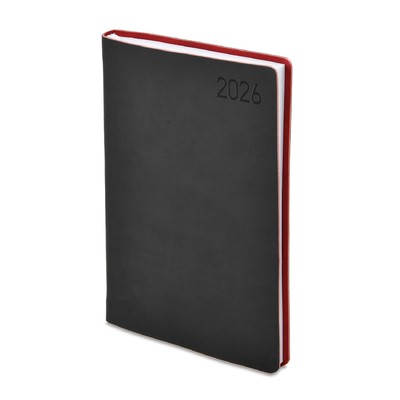 Madeira, B5 heti beosztású határidőnapló, Fekete-Bordó