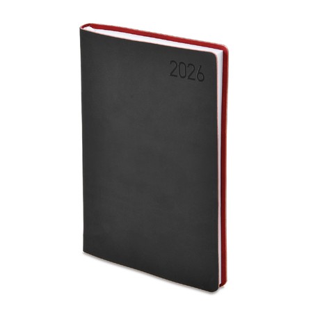 Madeira, B5 heti beosztású határidőnapló, Fekete-Bordó