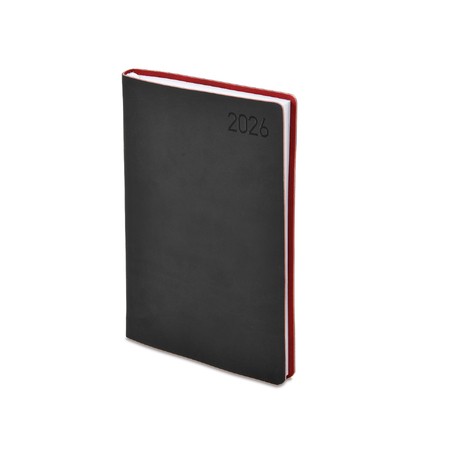 Madeira, B6 heti beosztású határidőnapló, Fekete-Bordó