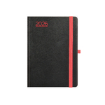 Nero, A5 heti beosztású határidőnapló, Fekete-Piros