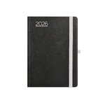Nero, A5 heti beosztású határidőnapló, Fekete-Szürke