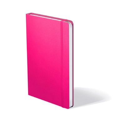 Notebook Rainbow Neon, A5 keskenyitett vonalas jegyzetfüzet, Neon Pink