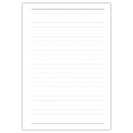 Notebook Rainbow Neon, B6 vonalas jegyzetfüzet, Neon Zöld