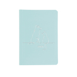 Pastel, A5 heti beosztású határidőnapló, Kék