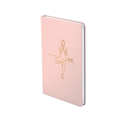 Pastel, B6 heti beosztású határidőnapló, Rózsaszín