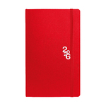 Rainbow, A5 keskenyített, heti beosztású határidőnapló, Piros