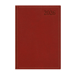 Traditional, A4 heti beosztású határidőnapló, Bordó