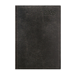 Traditional, A4 heti beosztású határidőnapló, Fekete