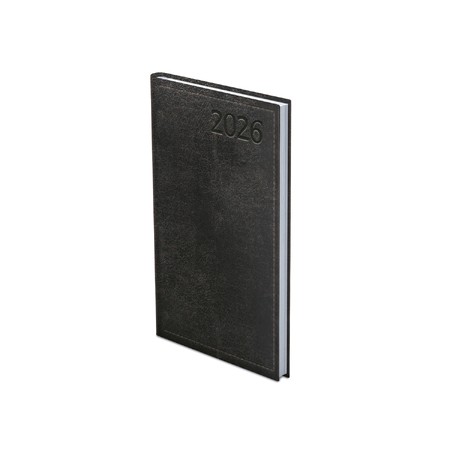 Traditional, álló zsebnaptár, Fekete