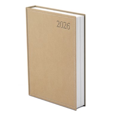 Traditional, B5 napi beosztású határidőnapló, Bézs