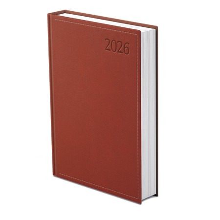 Traditional, B5 napi beosztású határidőnapló, Bordó