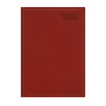 Traditional, B5 napi beosztású határidőnapló, Bordó