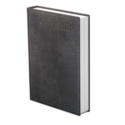 Traditional, B5 napi beosztású határidőnapló, Fekete