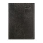Traditional, B5 napi beosztású határidőnapló, Fekete