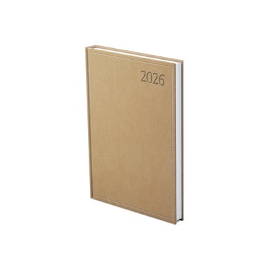 Traditional, B6 heti beosztású határidőnapló, Bézs