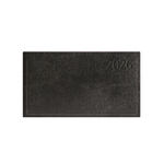 Traditional, fekvő zsebnaptár, Fekete