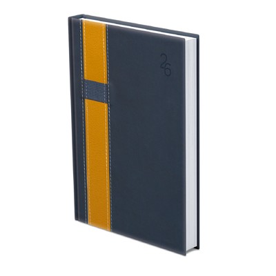 Vario, A5 napi beosztású határidőnapló, Kék-Sárga