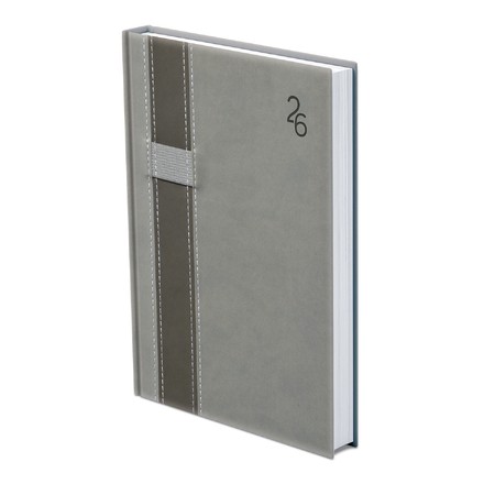 Vario, A5 napi beosztású határidőnapló, Szürke-Sötétszürke