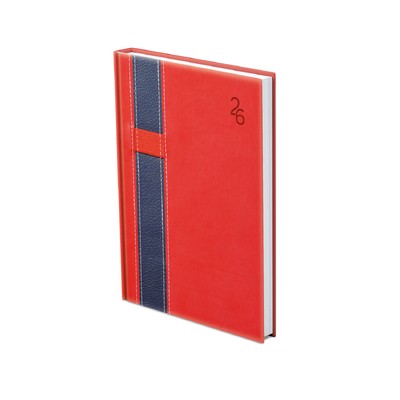Vario, B6 heti beosztású határidőnapló, Piros-Kék