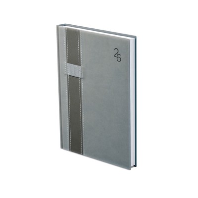 Vario, B6 heti beosztású határidőnapló, Szürke-Sötétszürke