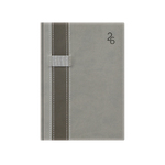 Vario, B6 heti beosztású határidőnapló, Szürke-Sötétszürke