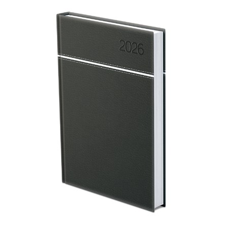 Young, A5 napi beosztású határidőnapló, Fekete-Fehér