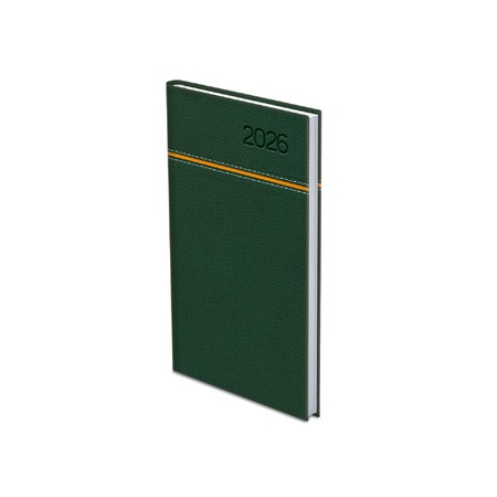 Young, álló zsebnaptár, Zöld-Narancs