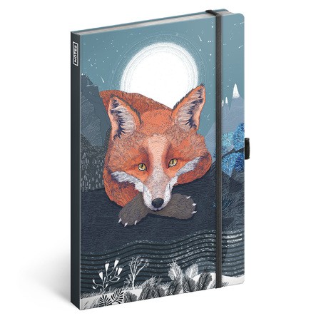 Animalium - Lucie Jenčíková, keménytáblás vonalas notesz