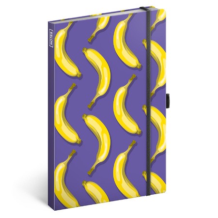 Bananas, keménytáblás vonalas notesz