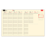 Bolero, A4 S heti beosztású határidőnapló, Drapp