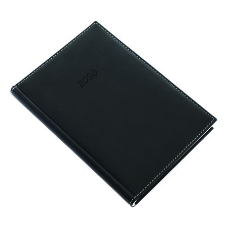 Bolero, A5 napi beosztású határidőnapló, Fekete