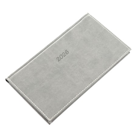 Bolero, fekvő zsebnaptár, Szürke