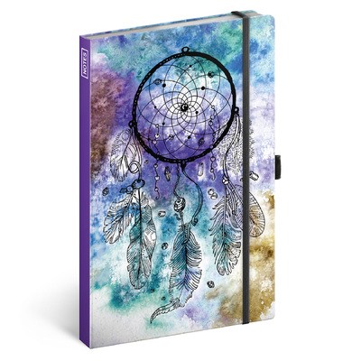 Dream Catcher, keménytáblás vonalas notesz