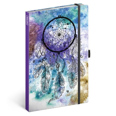 Dream Catcher, keménytáblás vonalas notesz