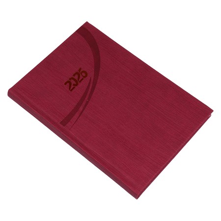 Fashion, A5 heti beosztású határidőnapló, Bordó