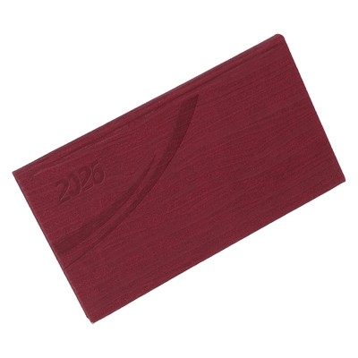 Fashion, fekvő zsebnaptár, Bordó