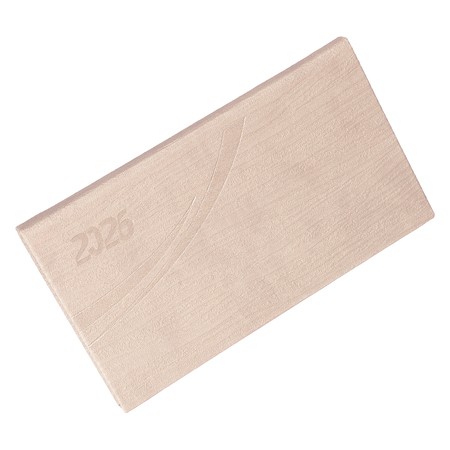 Fashion, fekvő zsebnaptár, Drapp