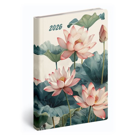 Fiestina, B6 heti beosztású zsebnaptár, Lótusz