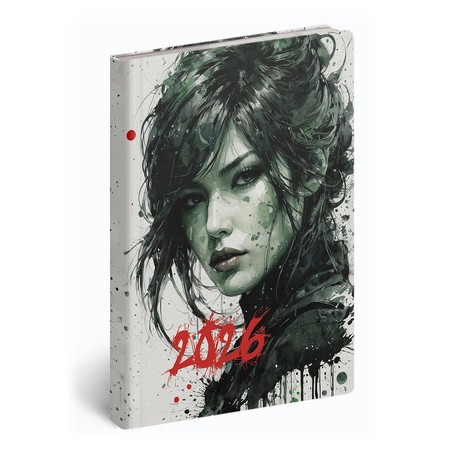 Fiestina, B6 heti beosztású zsebnaptár, Woman