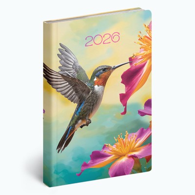 Fiestina Light, B6 heti beosztású zsebnaptár, Kolibri