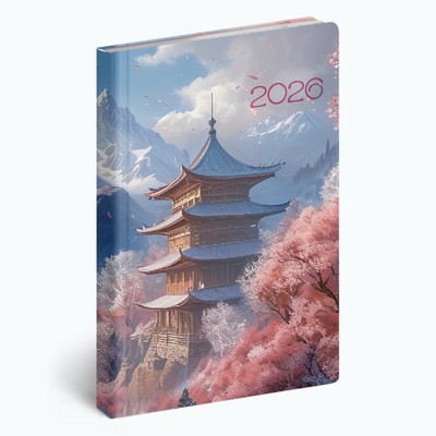 Fiestina Light, B6 heti beosztású zsebnaptár, Pagoda