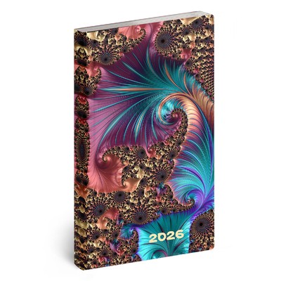 Flexi, álló zsebnaptár, Fraktál