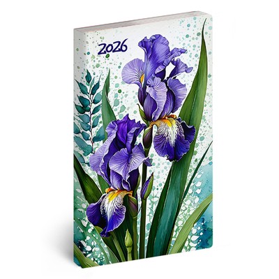 Flexi, álló zsebnaptár, Írisz