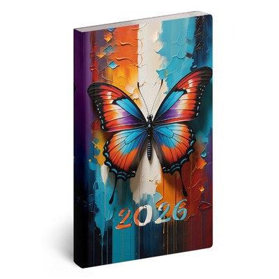 Flexi, álló zsebnaptár, Lepke