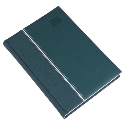 Kensington, A5 napi beosztású határidőnapló, Zöld