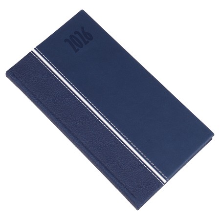 Kensington, fekvő zsebnaptár, Kék