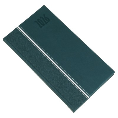 Kensington, fekvő zsebnaptár, Zöld