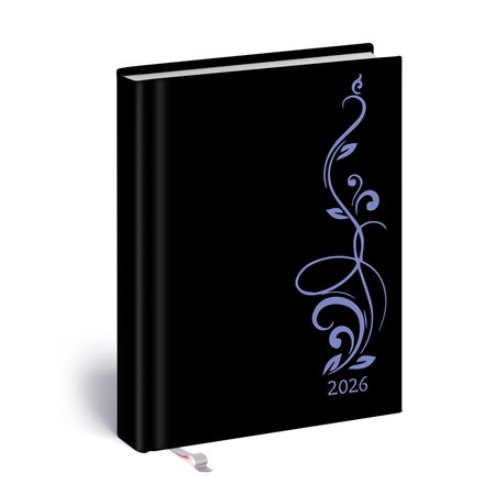 Laser, B6 heti beosztású zsebnaptár, Lila