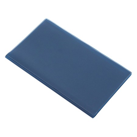 Leporelló, álló zsebnaptár havi, Kék