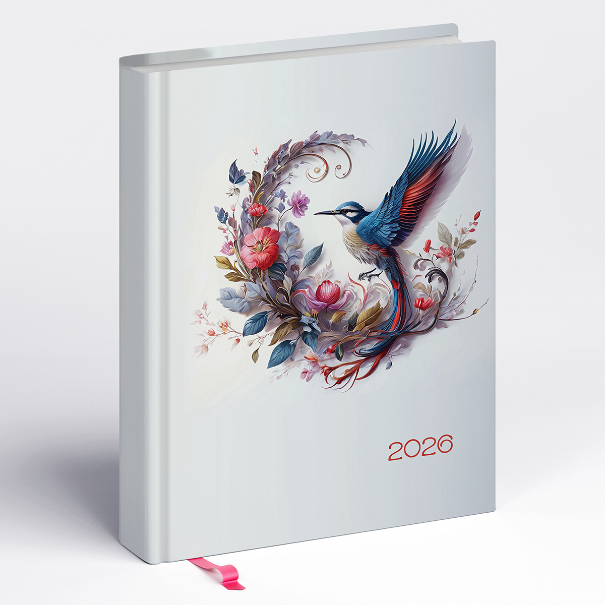 Librobello, kalendárium hölgyeknek, B6 napi határidőnapló, 3D Lakk, Élfestés - Kolibri Librobello, kalendárium hölgyeknek, B6 napi határidőnapló, 3D Lakk, Élfestés - Kolibri